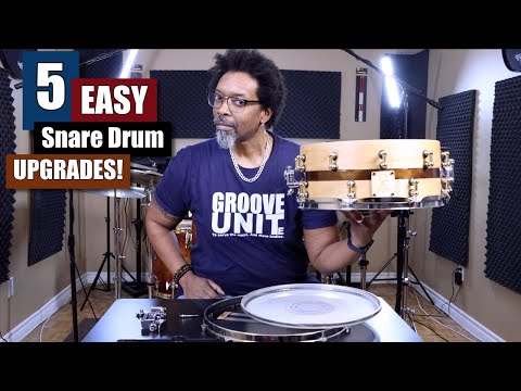 5 Easy Snare Drum Upgrades! 🥁 Kickin' Your Stock Snare Up A Notch!