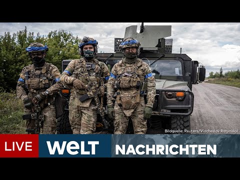KURSK-OFFENSIVE: Ukraine meldet Geländegewinne von 1000 Quadratkilometern in Russland | LIVESTREAM