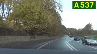 preview picture of video 'A537 - Monk's Heath to Broken Cross, Macclesfield - Front View'