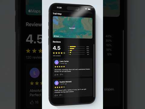 🎿 AlpsSki Mobile App Template - Premium SwiftUI Ski App #swiftui #swiftuicodes #uidesign #interface