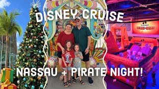 Disney Wish Cruise | Nassau Day + Pirate Night + Arendelle Restaurant