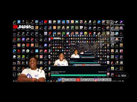 ishowspeed talks to himself with the Infinite loop 😂