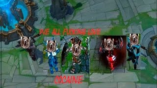 League of legends: cocaine team