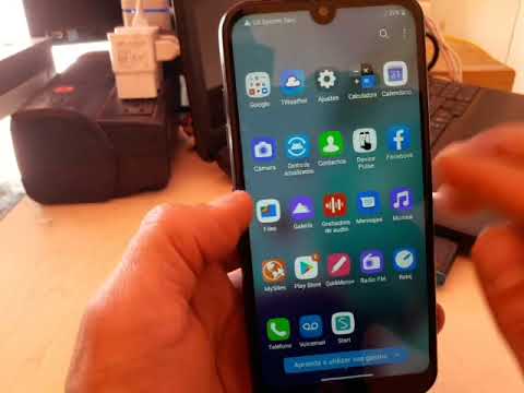 como activar la barra de navegación en un teléfono lg