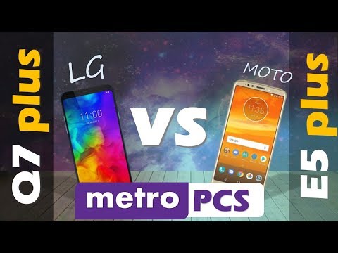LG Q 7 plus VS moto E5 plus