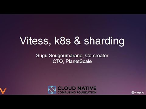 Vitess Running Sharded MySQL on Kubernetes