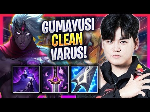 GUMAYUSI IS SO CLEAN WITH VARUS! - T1 Gumayusi Plays Varus ADC vs Ezreal! | Season 2024