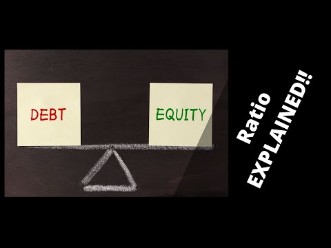 比率----債務與權益比率 (Ratios - Debt to Equity)