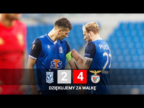 A defeat in great style, thank you for the fight. Lech Poznań 2-4 Benfica