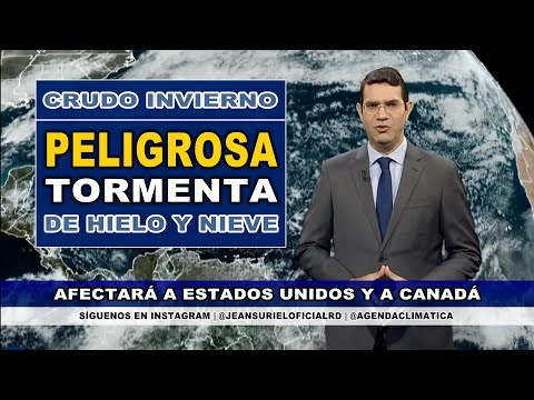 Viernes 23 enero | Vaguada fortalecida aumentará los aguaceros desde esta tarde en RD