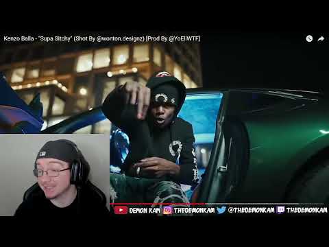 Demon Kam Reacts to Kenzo Balla - "Supa Sitchy" (Shot By @wonton.designz) [Prod By @YoEliWTF]