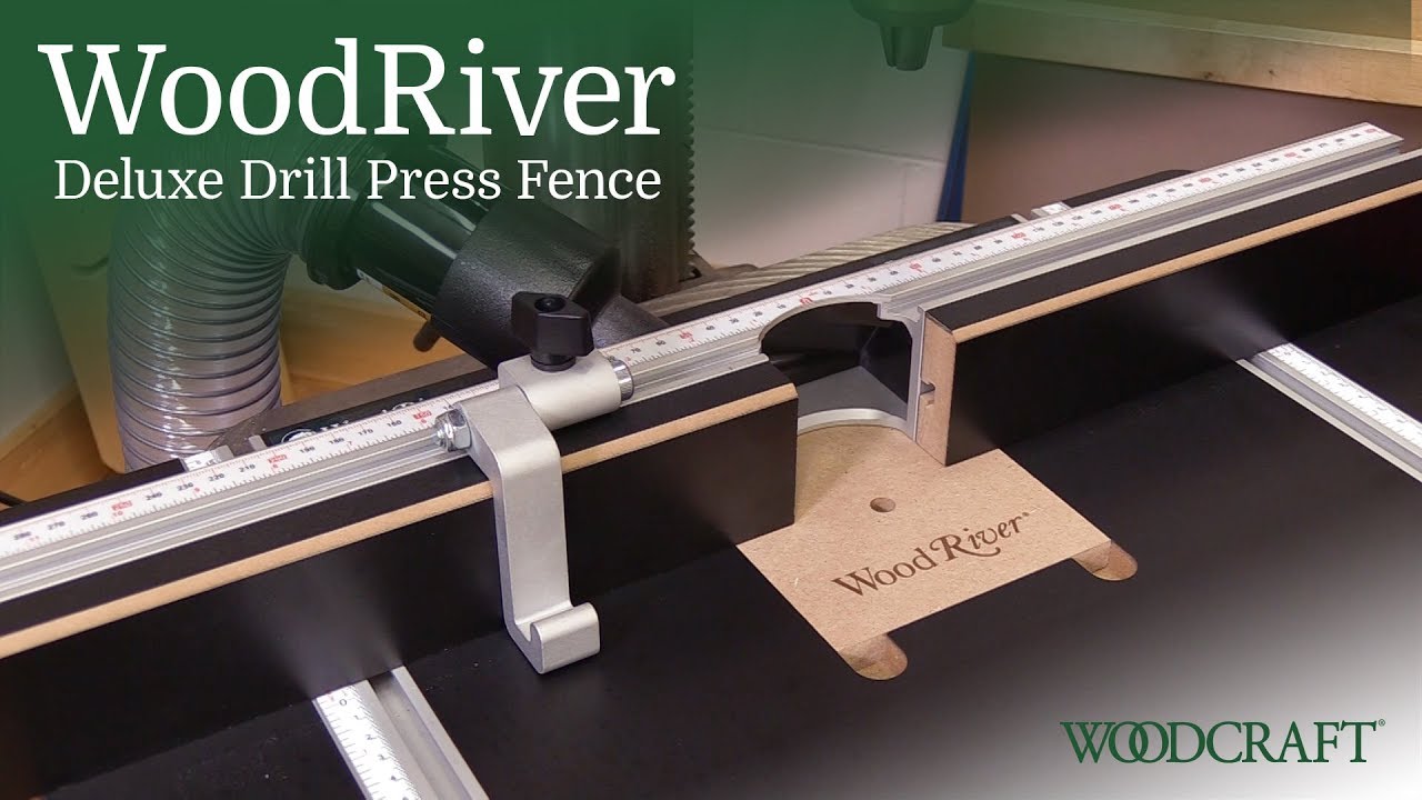 WoodRiver Deluxe Drill Press Fence