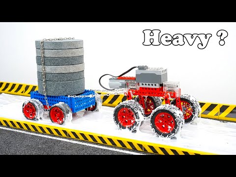LEGO Technic Heavy Load Test on Super Sticky Glue | Smart Lego