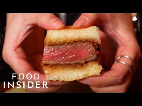 What A $180 Wagyu Sandwich Tastes Like | What's It...