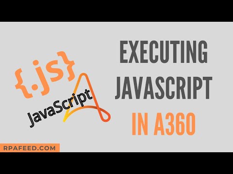 Executing Javascript In A360 Javascript Package A360