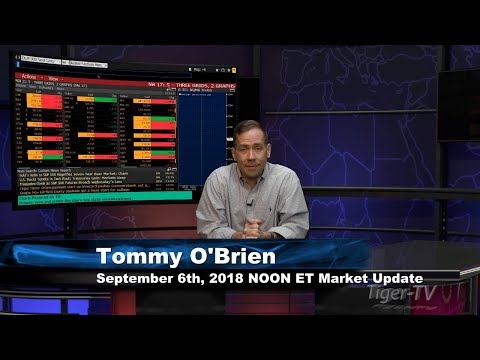 September 6th NOON ET Market Update with Tommy O'Brien on TFNN