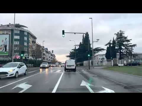 Podgorica Montenegro Europe - Morning Driving Tour - Jutarnja vožnja kroz Podgoricu