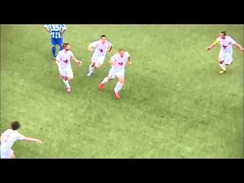 Pogodak Nemanje Obradovića na utakmici sa OFK Beogradom