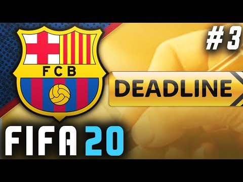 FIFA 20 Barcelona Career Mode EP3 - Deadline Day Signing!!