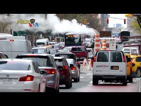 VOA - MACET, PER JANUARI 2025 MOBIL MASUK KOTA NEW YORK WAJIB BAYAR