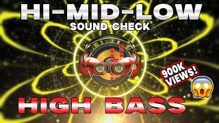 Download lagu SUBWOOFER TEST PRESURE HIGH BASS SOUND CHECK  | SoundAdiks 2K25 mp3