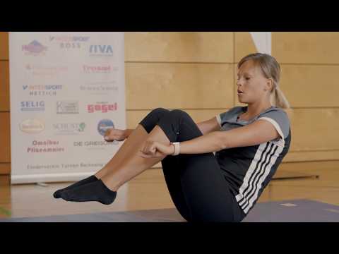 Trockentraining für Schwimmer mit Franziska Vetter [3/4] TSG Backnang Online Bewegungseinheiten