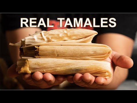 Easy REAL mexican TAMALES with Fresh Masa