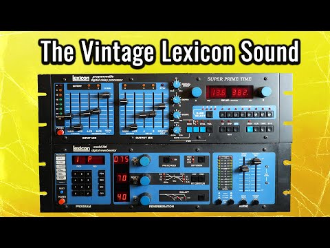 Lexicon Super Prime Time 97 Programmable Digital Delay Beamish Serviced #34445 imagen 20