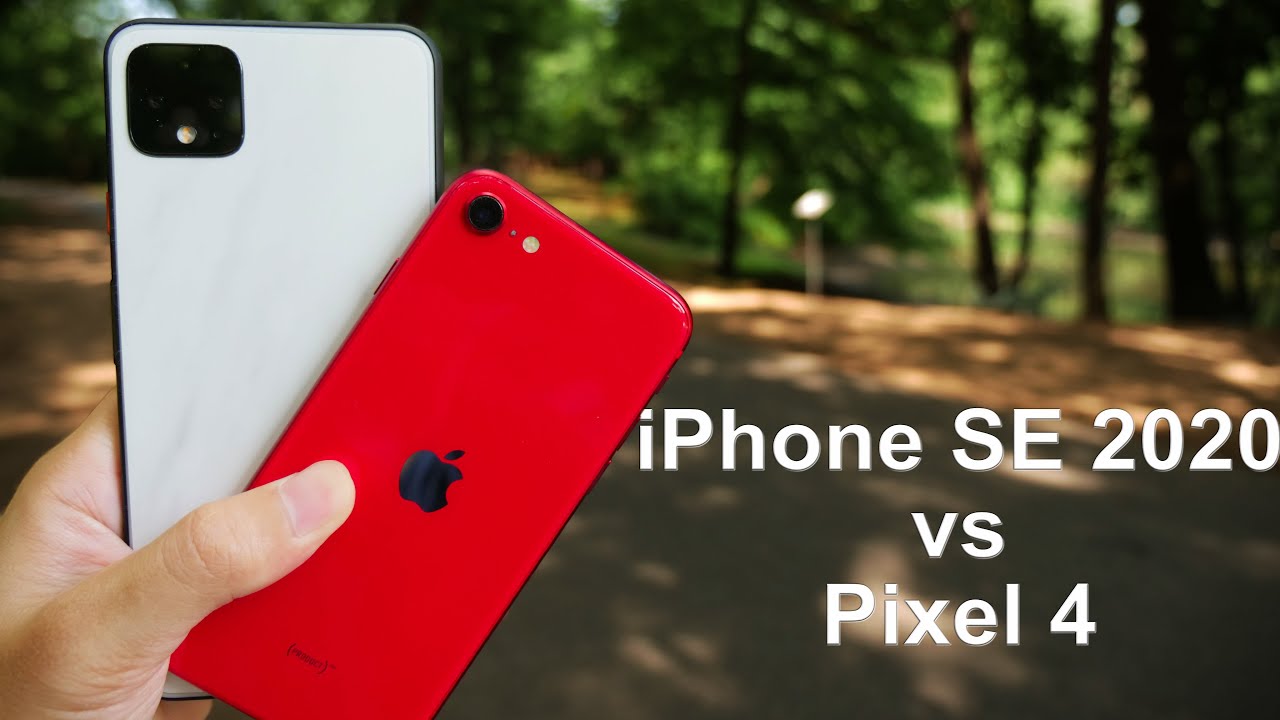 iPhone SE 2020 vs Pixel 4 XL Camera Comparison