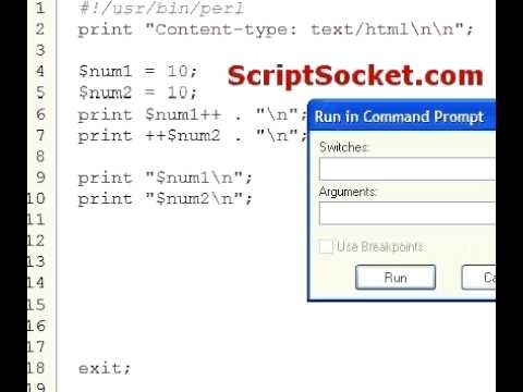 Perl Tutorial 10 - Operators and Precedence