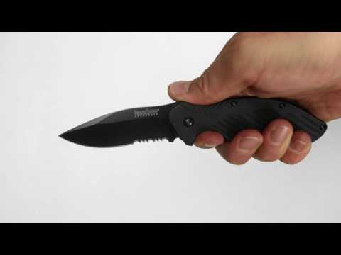 Kershaw 1605CKTST - Clash - Black, Serrated