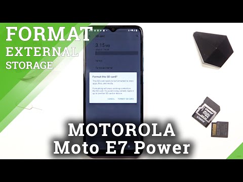 How to Format Micro SD Card on Motorola Moto E7 Power