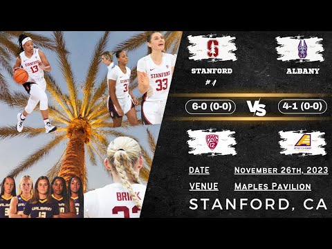 No. 4 Stanford vs Albany | NCAA Women's Basketball | 11.26.23