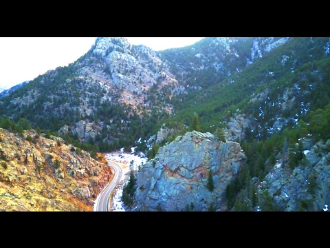 4K Longest Drone Flight with DJI Mavic Pro Through Colorado Mountain Pass