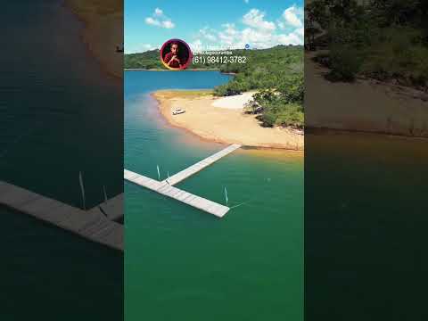Orla do condomínio Lago Premier no Lago Corumbá IV em Alexânia GO #meulagocorumba