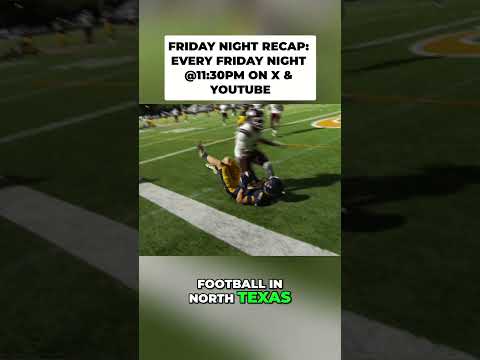 The Friday Night Recap returns LIVE tonight!!!