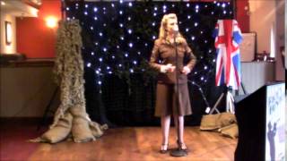 There'll Always be an England | Jayne Darling as Vera Lynn | 1940s and Vintage Singer