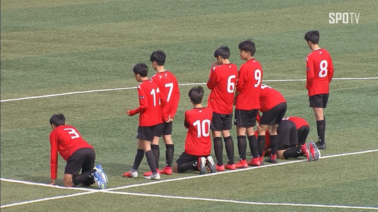 [중등축구연맹전] 과천문원중학교 vs 무산중학교 경기 승부차기 (02.25)
