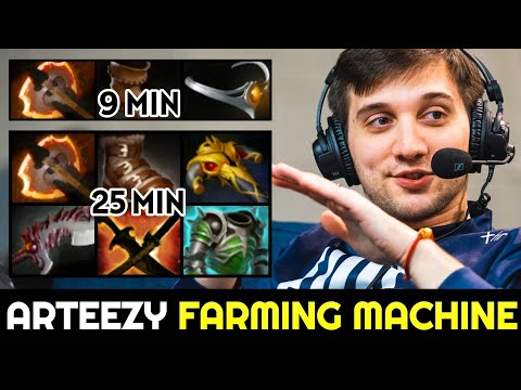 ARTEEZY 25min Full Slotted — 1100GPM Super Farming Machine 7.28 Dota 2