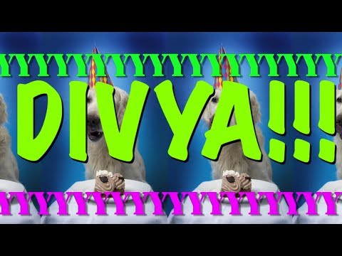 HAPPY BIRTHDAY DIVYA! - EPIC Happy Birthday Song