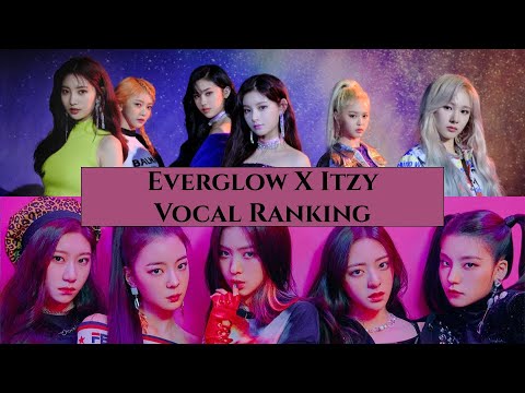 Everglow X Itzy Vocal Ranking [With Reasoning]