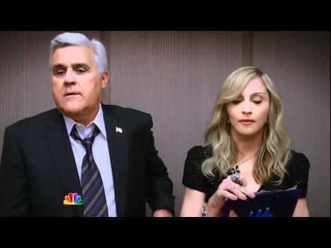 Madonna Jay Leno Super Bowl Commercial - Extended HD