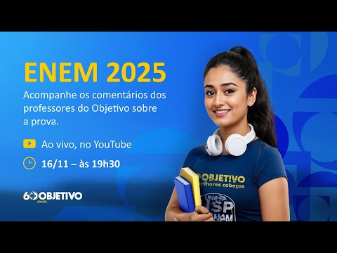 Comentário do 2º dia do Enem 2025 – Ao vivo