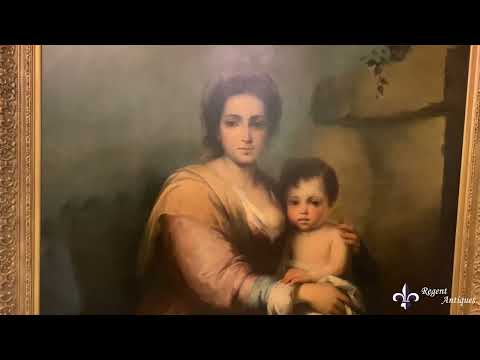 Pintura Antiga Nossa Senhora do Rosário