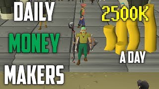These Daily Money Makers Make Me 2.5M in 20 Minutes! [OSRS]