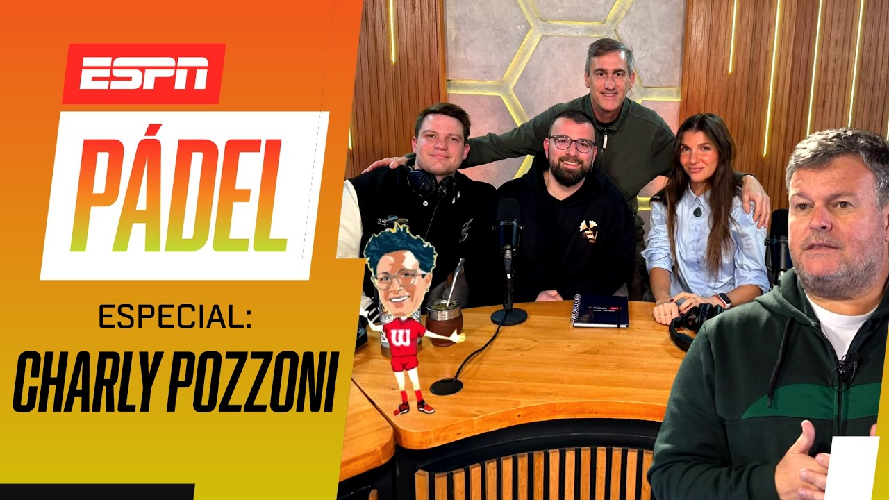 CHARLY POZZONI HABLÓ DE MADRID, DEL MUNDIAL QUE SE VIENE Y MUCHO MÁS | ESPN Pádel
