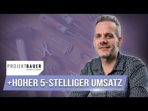 🇨🇭+hoher 5-stelliger Umsatz als Unternehmensberater - Oliver Bauer von ProjektBauer GmbH.