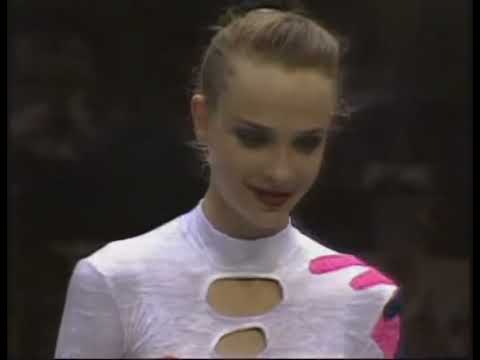 Anthem of Ukraine (1996 Summer Olympics, rhythmic gymnastics, all-around, Kateryna Serebryanska)