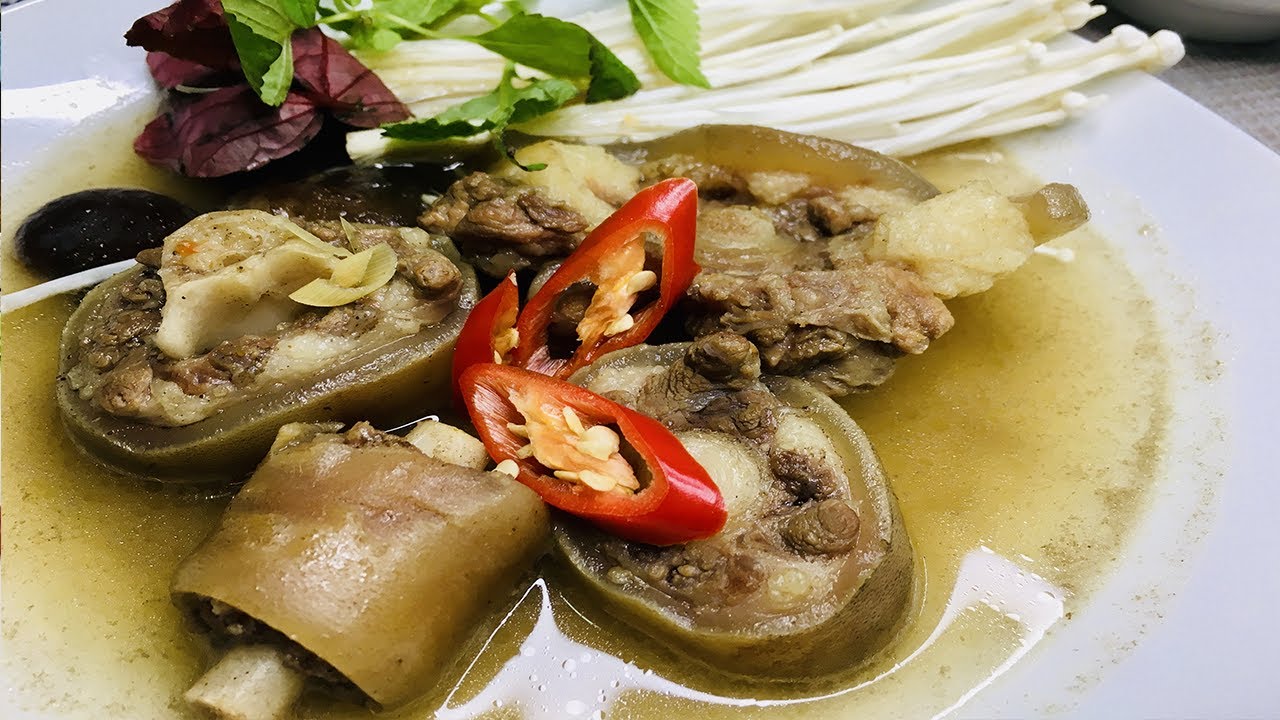 Chân Bò Hầm Sả
