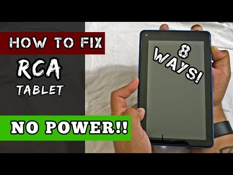 image-How do I fix my RCA tablet?